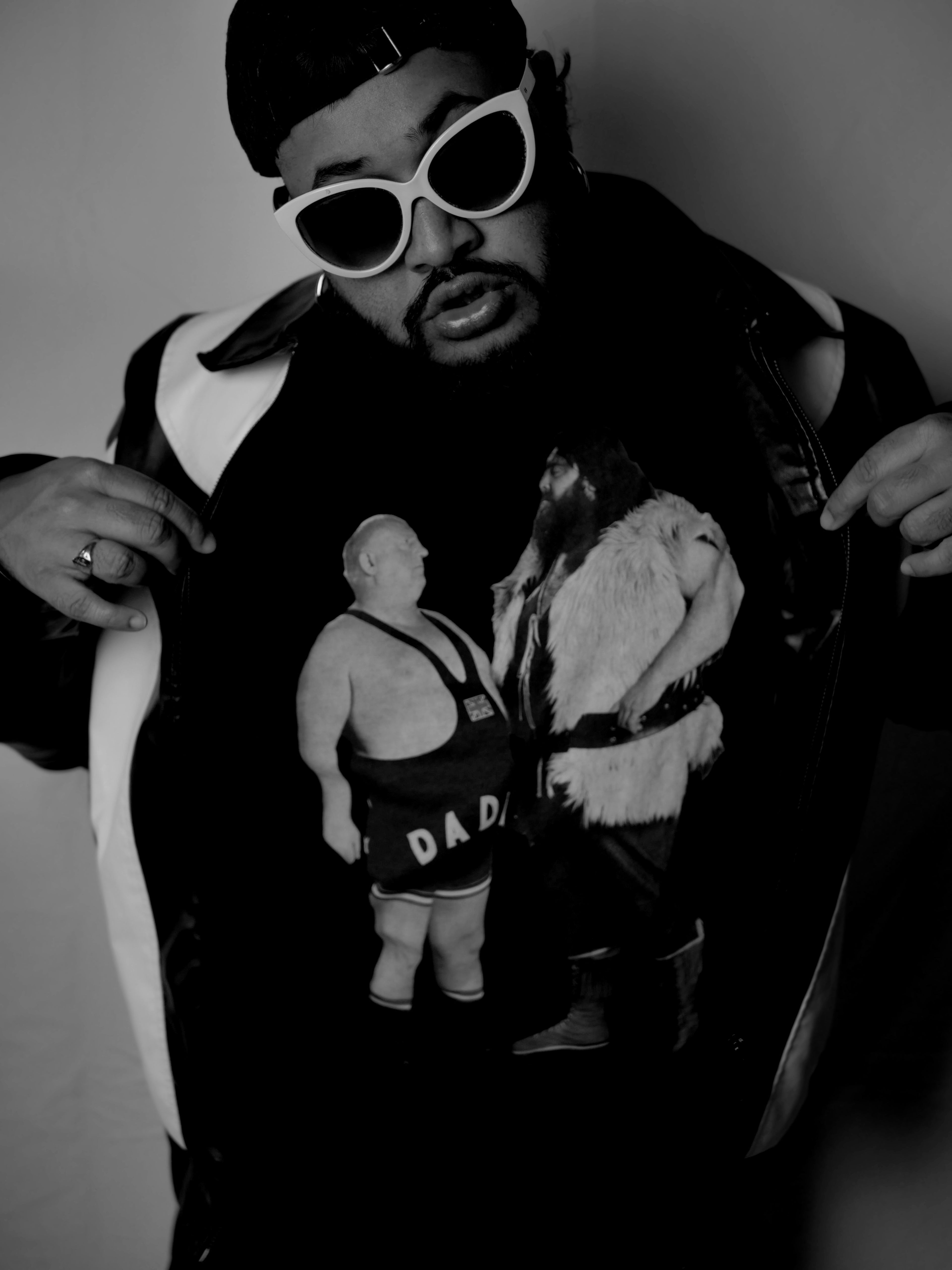 Big Daddy vs. Giant Haystacks | Vintage Wash Cotton T-Shirt